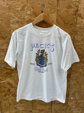 Vintage 90s Single Stitch Peck's Hong Kong Bar T-Shirt - White - Size M